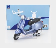 1:12 NEWRAY Piaggio Vespa Primavera 2013 Light Blue Met NY57553B Model