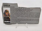 Vintage 1987 Rumbler G.I. GI Joe v1 Figure File Card 3.75 ARAH