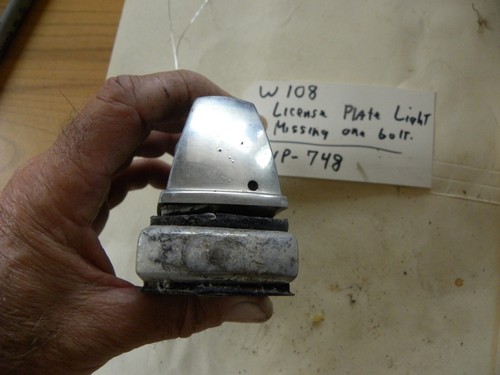 Mercedes Benz W108 W109 Hotrod Ratrod License Plate Light .........UP-748 - Picture 17 of 17