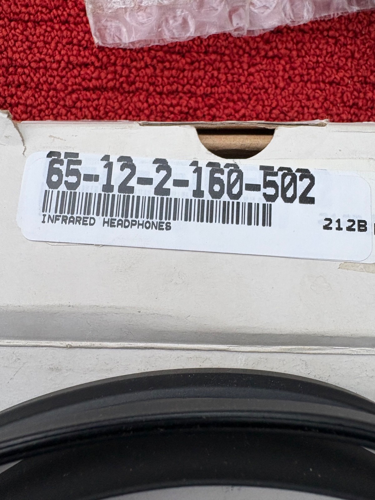 Rolls-Royce OEM 65-12-2-160-502 INFARED HEADPHONES