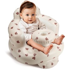 Inflatable Baby Seat for 3-36 Months, Back Support, Built-in Air Pump, Learni...