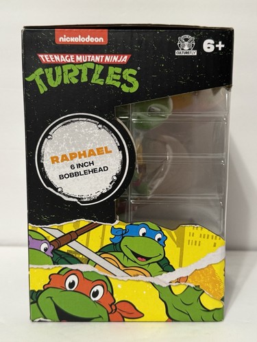 Teenage Mutant Ninja Turtles Raphael 6 Inch Bobblehead by CultureFly - TMNT - Picture 4 of 4