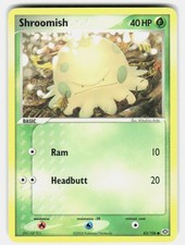 Pokemon TCG Shroomish Emerald 63/106 Common LP