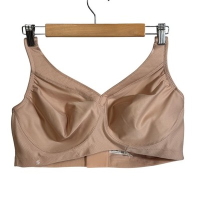 Glamorise New 42D 1006 MagicLift Ultimate Support Wireless Bra Beige Full Figure