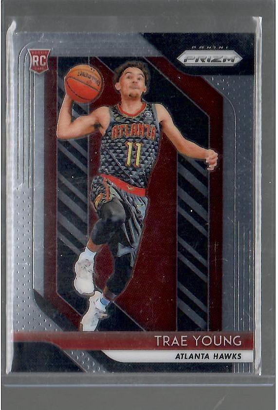 2018-19 Prizm Trae Young RC Rookie #78 Hawks