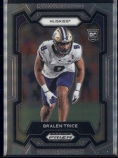 2024 Panini Prizm Draft Picks - Bralen Trice #123 (RC)