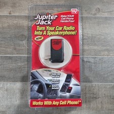 Jupiter Jack Cell Phone Car Radio Hands Free Speakerphone Converter Adapter Kit