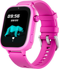 Kids Smart Watch Gift for Girls Age 5-12, 4G Kids Watch 47 Games, HD Touch Scree