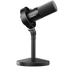 USB XLR Dynamic Microphone for Podcast: PC Computer Gaming Mic with 192kHz/24...