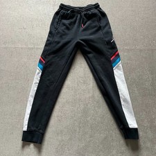 Nike Air Jordan Sweatpants Youth Large 12-13 Black Logo Drawstring Active