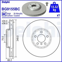 Delphi Bremsscheibe BG9155BC FüR BMW