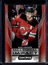 2019-20 Upper Deck Synergy Nico Hischier Millennial Impact #MI-12 Devils
