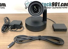 Logitech Rally V-R0010 Conference Camera 860-000551 w Splitter AC Adapter