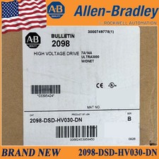 2098-DSD-HV030-DN New Sealed AB PLC Ultra 3000 Servo Drive FreeShip VIP