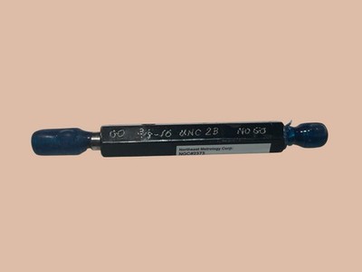 3/8-16 UNC2b SPI Go NoGo Thread Plug Gage