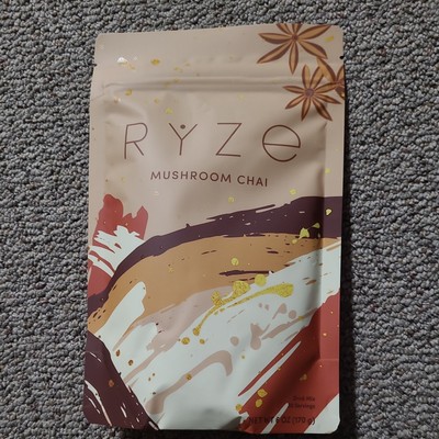 Ryze Mushroom Chai 20  servings,6oz. new