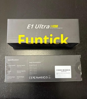 Funtick E1 Ultra Smart Home Control Panel   58-Bit Processor