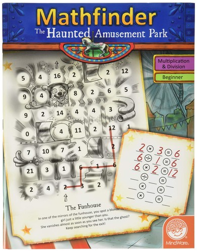 Math Finders: The Haunted Amusement Park - - Very Good - See condition notes