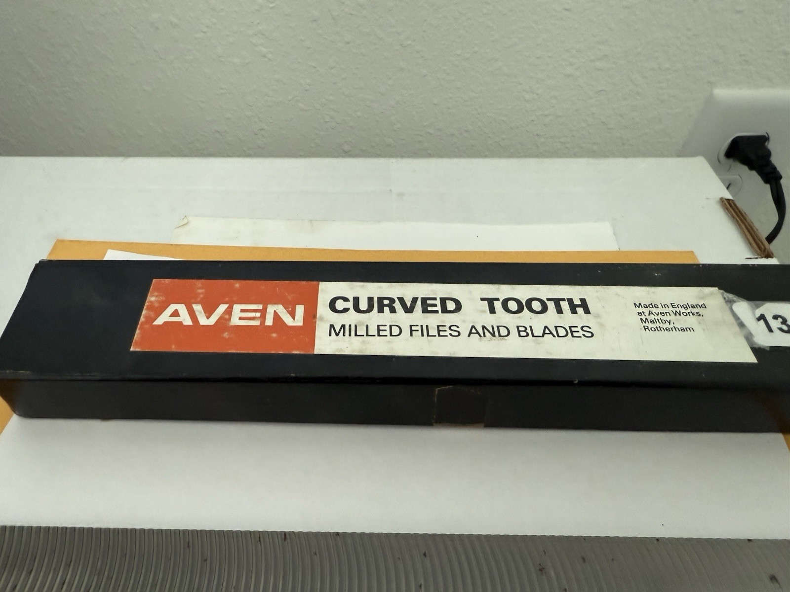 New Aven 12” Curved Tooth File