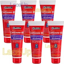 6x - Cortizone 10 Maximum Strength Eczema Lotion, 3.5 oz ea - EXPIRE 2028