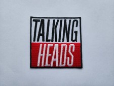 Talking Heads [a] Aufnäher / Bügelbild Patch Hard Punk Rock Heavy Metal Musik