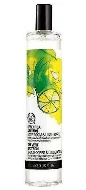The Body Shop Green Tea & Lemon 3.3oz The Verte & Citron Body Perfume Spray NWOB