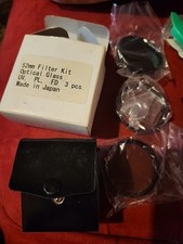 52 MM Filter Kit Optical Glass 3 Pcs