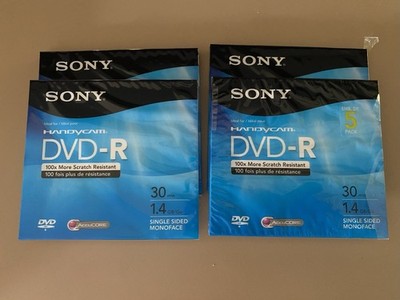 Sony Handycam Mini DVD-R discs-Set Of 4