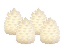 LED Light Up Fir Cones  Set of Four