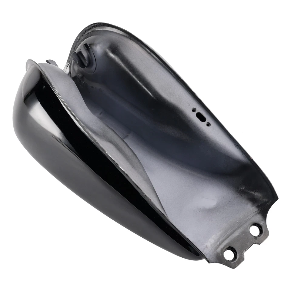 Black Cafe Racer Bobber Gas Tank Motorcycle Fuel Retro Classic For Suzuki GN125* - Image 4 of 4
