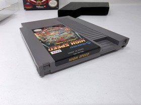 High Speed World&rsquo;s #1 Pinball (Nintendo NES) Complete in Box + R. Card & Inserts