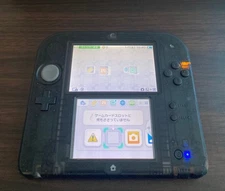 Nintendo 2DS body clear black black skeleton
