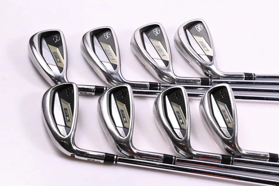 Left Hand Wilson D9 Irons / 5-PW+GW+SW / Regular Flex KBS Max Ultralite Shafts - Image 2 of 4