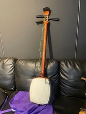 Tsugaru Futozao Shamisen Japanese Traditional Musical Instrument