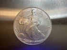 2007 W BURNISHED AMERICAN SILVER EAGLE UNCIRCULATED