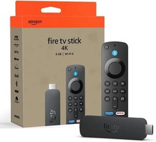 Amazon Fire TV Stick 4K 2024 8GB Wi-Fi 6 Streaming Device UK Model USE CODE £37