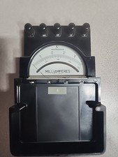Westinghouse DC Milliamperes Cased Test Portable Meter 5”x4”x2”