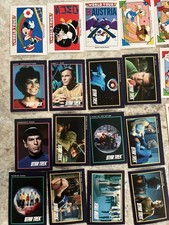 Impel Star Trek Disney Non-Sport Trading Card Lot 18 Cards 1991