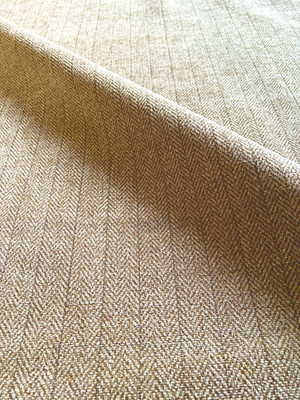 7,5 Meter Rost und Beige Fischgrät Polsterstoff - Portofrei