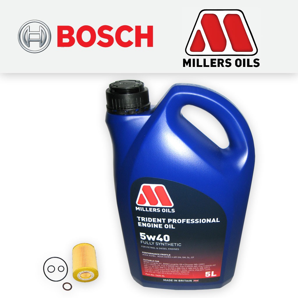 SERVICE KIT for OPEL VAUXHALL CORSA C 1.7 DI DTI OIL FILTER+5w40 OIL (2000-2006)