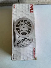 Pyle 200 Watt Marine Speaker System - Weather Resistant Dual 2 Way 6.5 Inch Outd