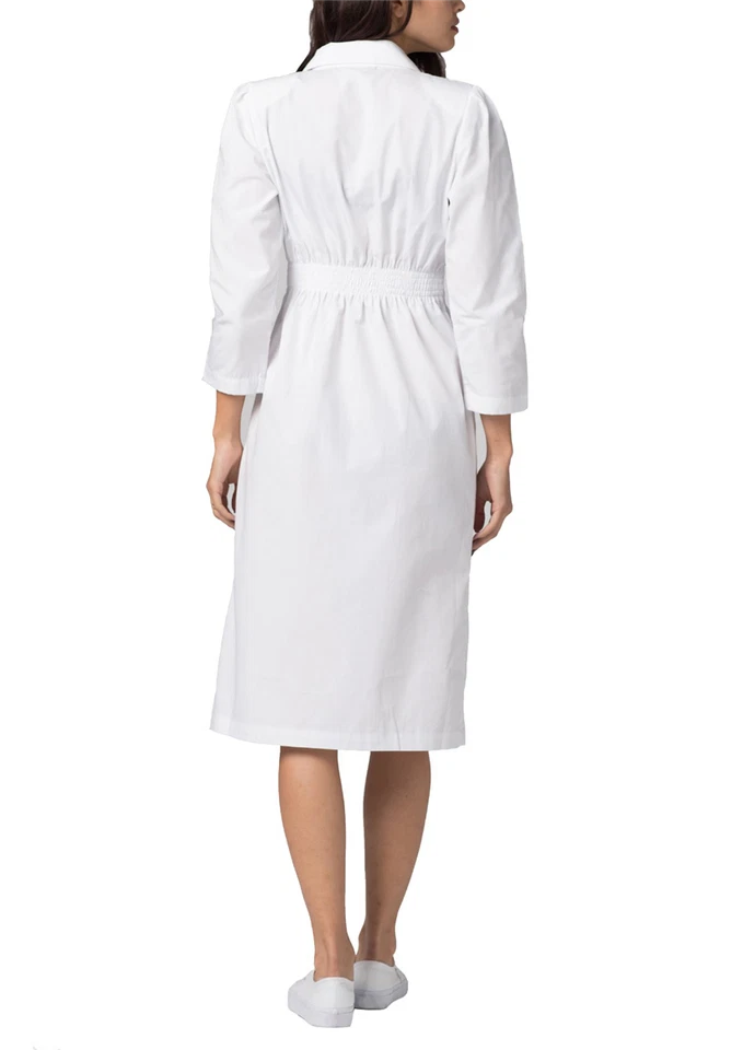Adar Universal Scrub Dress For Women - Fitted Midriff Dress - Image 2 of 4