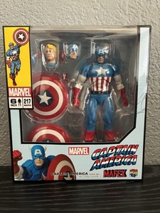 Mafex Captain America Comic | eBay