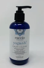 Cuccio Yogahhh! Calm+Clean Epsom Salt Hand+Body Wash W/Lavender Oil 8 oz New