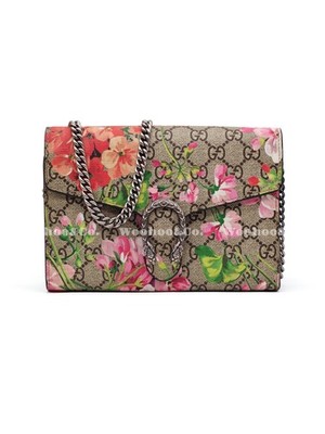 Gucci Dionysus GG Blooms Wallet Cross Shoulder Bag Mini Women's 7.8x3.5x5 in