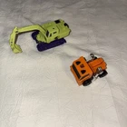 Vintage G1 Transformers Figure Lot Of 2 Huffer Scavenger