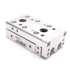Protec PST06NS-20 Pneumatic Slide Table, Bore: 6mm, Stroke: 20mm, M3x0.5, 0.7MPa