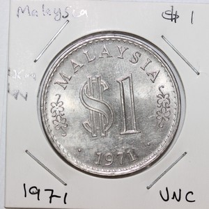 Malaysia 1 Ringgit 1971 UNC (SH1Z447)  eBay