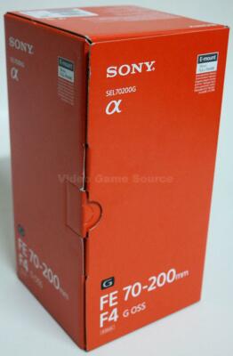 Sony FE 70-200mm F4 G OSS E-Mount Objektiv