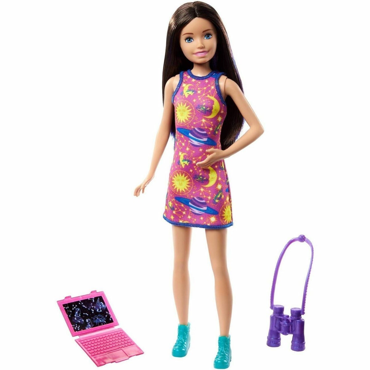 BARBIE Skipper Space Discovery Doll Constellation Laptop